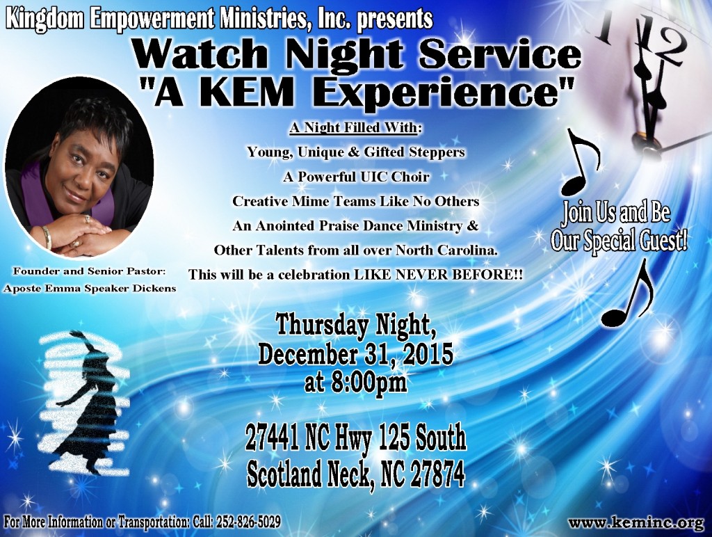 2015 Watch Night Service